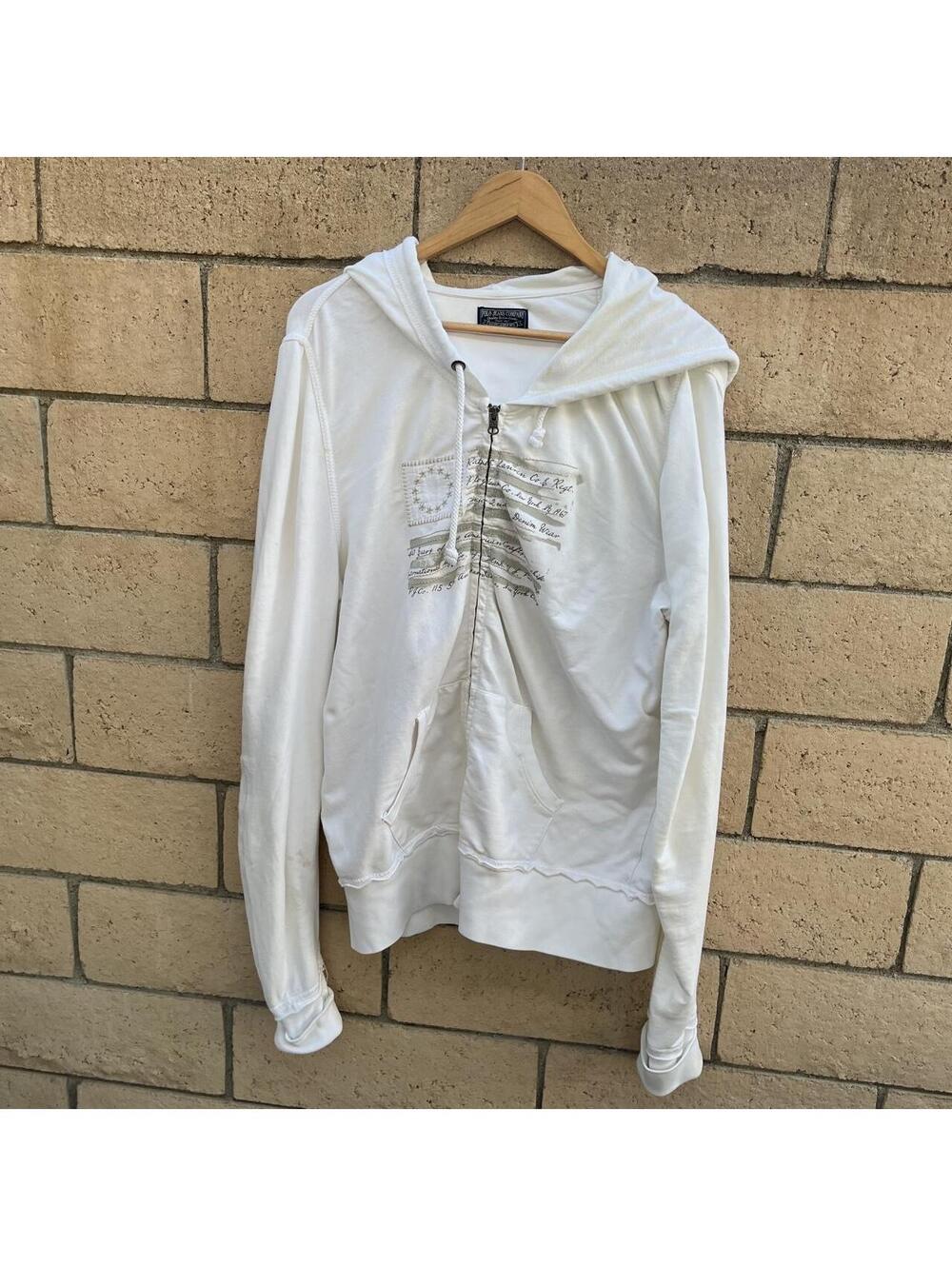 Vintage 90s polo Ralph Lauren zip up hoodie | size L